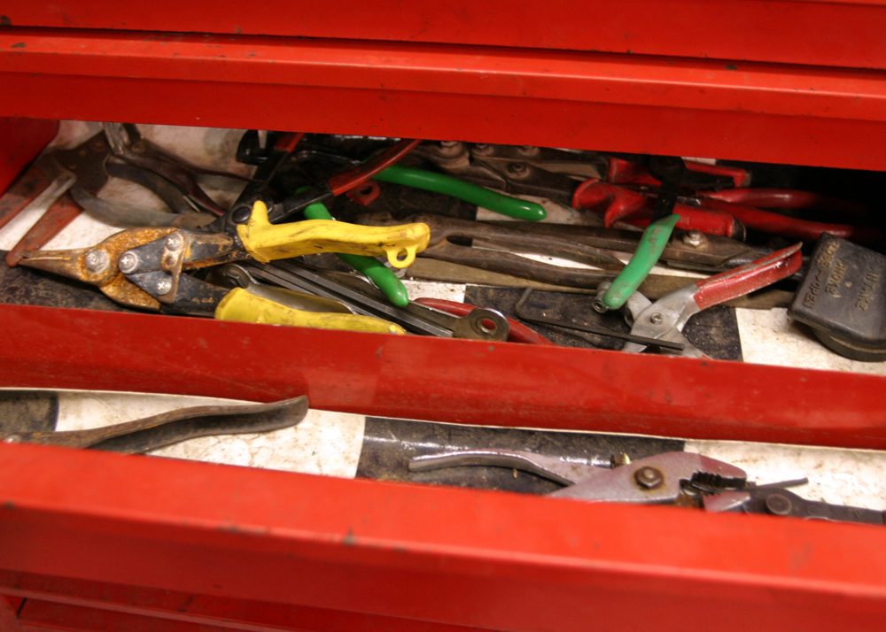 Snap-On Ten Drawer Tool Box on Casters