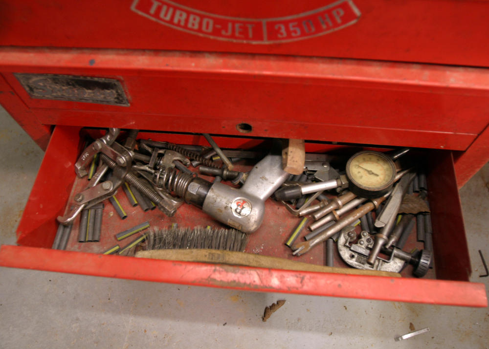 Snap-On Ten Drawer Tool Box on Casters