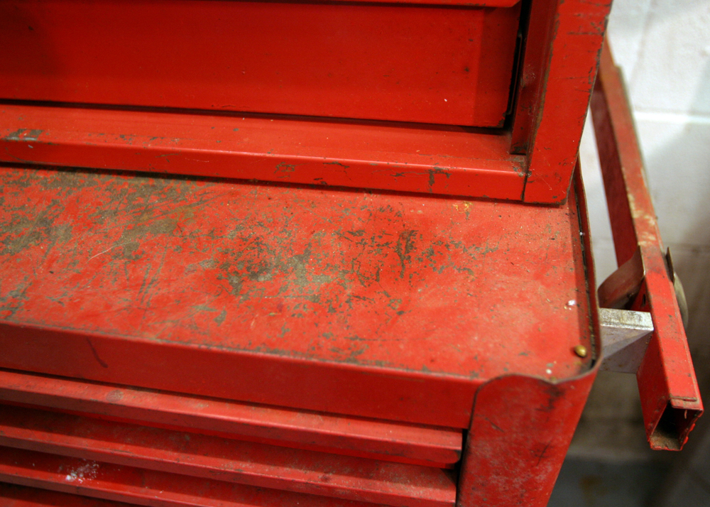 Snap-On Ten Drawer Tool Box on Casters