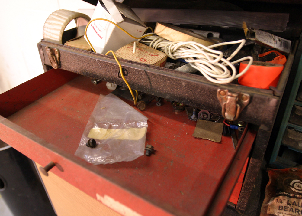 Three Drawer Metal Toolbox