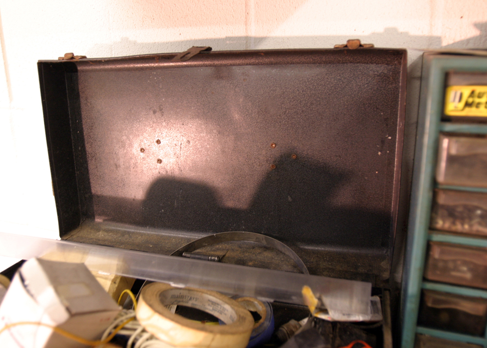 Three Drawer Metal Toolbox