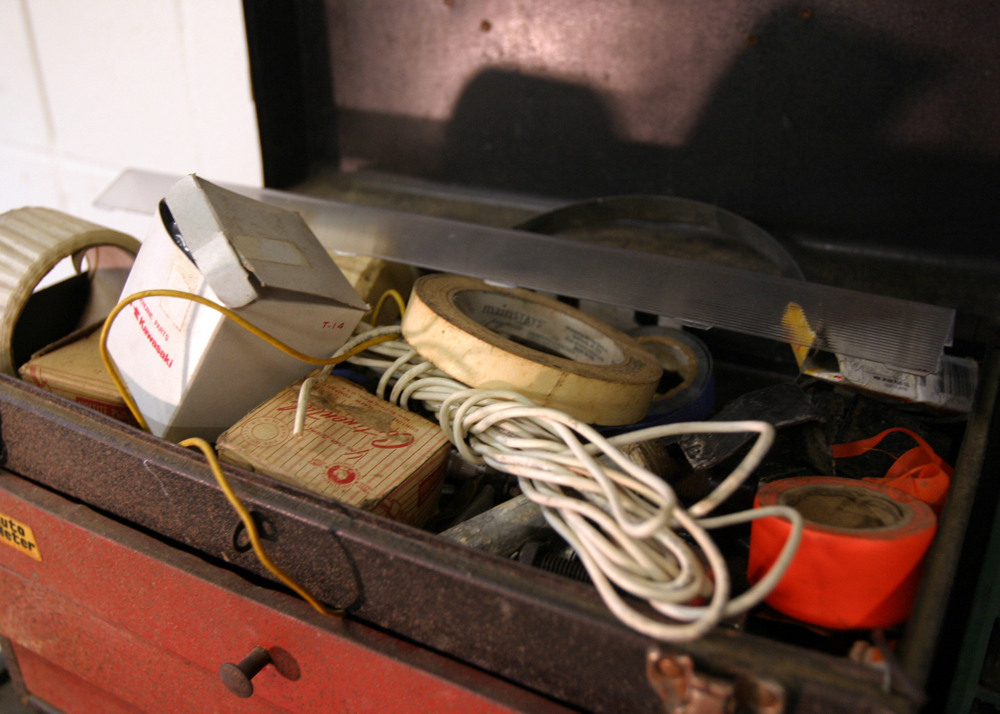 Three Drawer Metal Toolbox