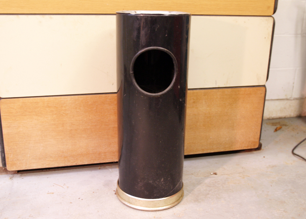 Vintage Ashtray and Trash Receptacle