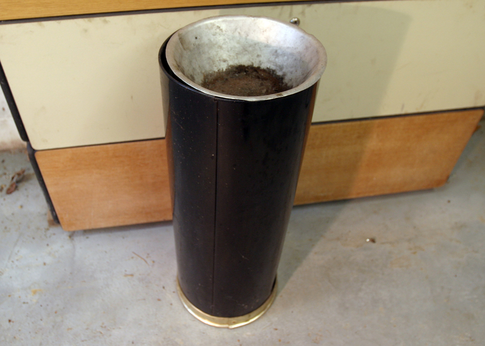 Vintage Ashtray and Trash Receptacle