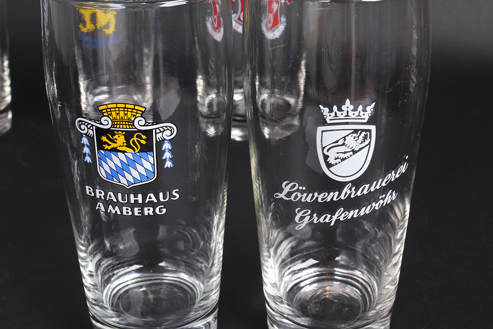German Nonic Pint Glasses