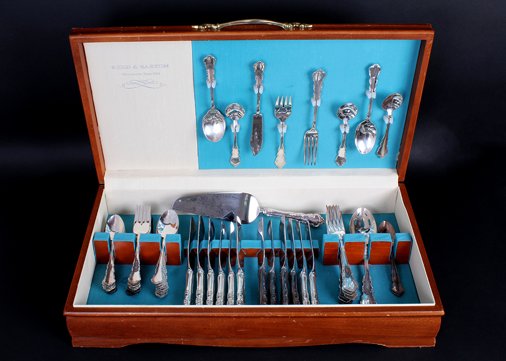 Reed & Barton Dresden Rose Silver Plated Flatware