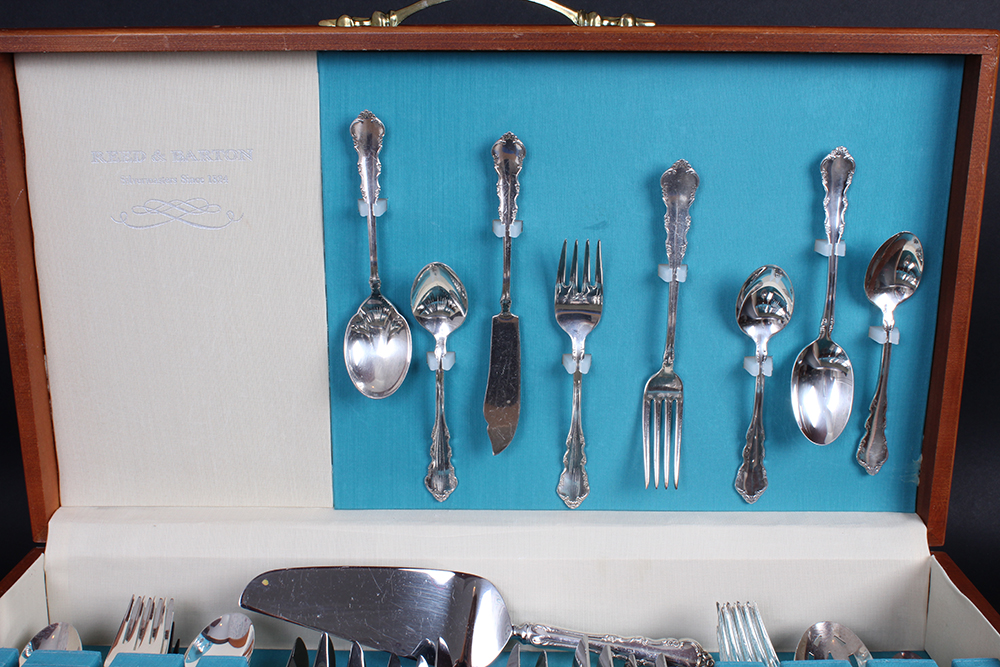 Reed & Barton Dresden Rose Silver Plated Flatware