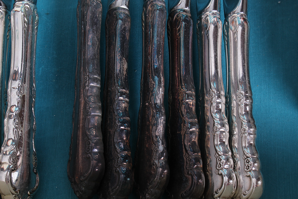 Reed & Barton Dresden Rose Silver Plated Flatware