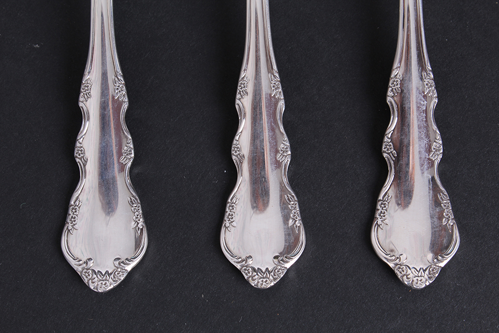 Reed & Barton Dresden Rose Silver Plated Flatware