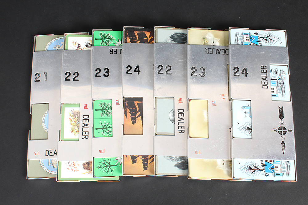 Vintage Duplicate Bridge Boards