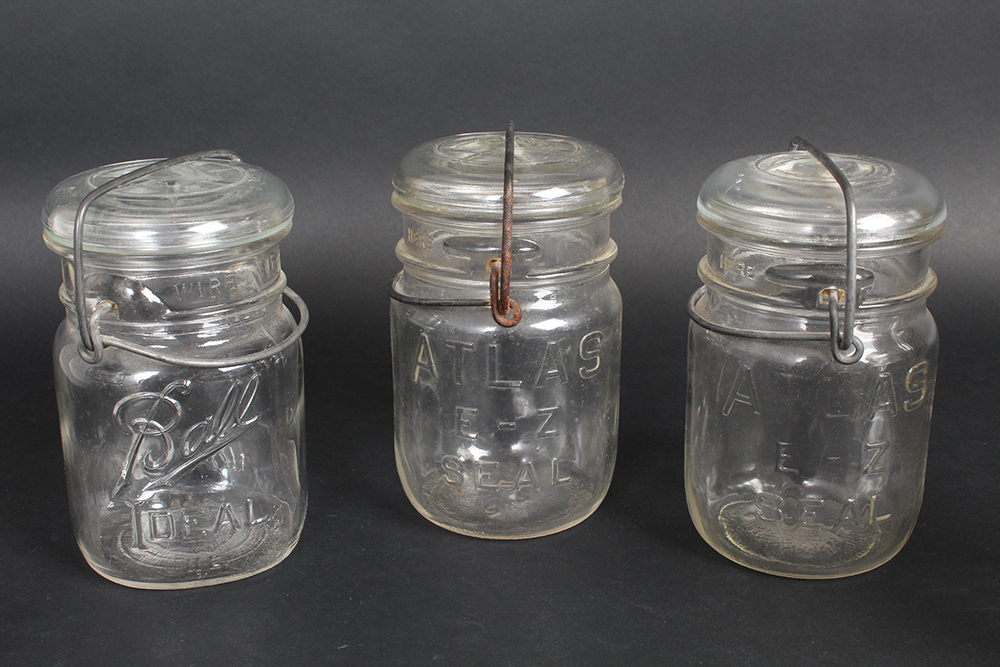 Sealed Mason Jars