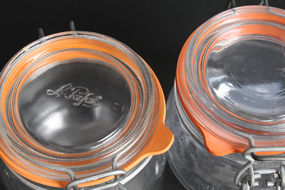 Sealed Mason Jars