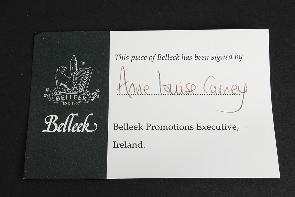 Irish Belleek Thomond Tower