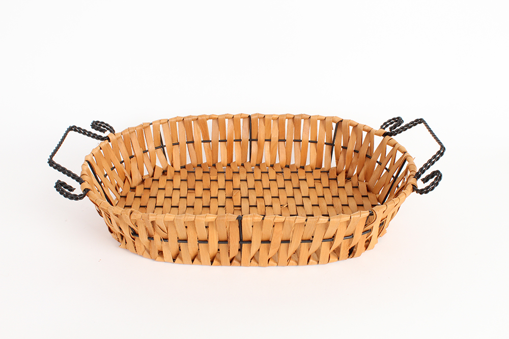 Trio of Sturdy Woven Baskets
