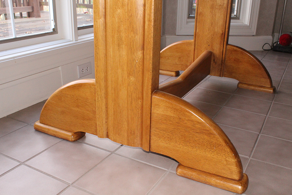 Universal Furniture Oak Dining Room Table