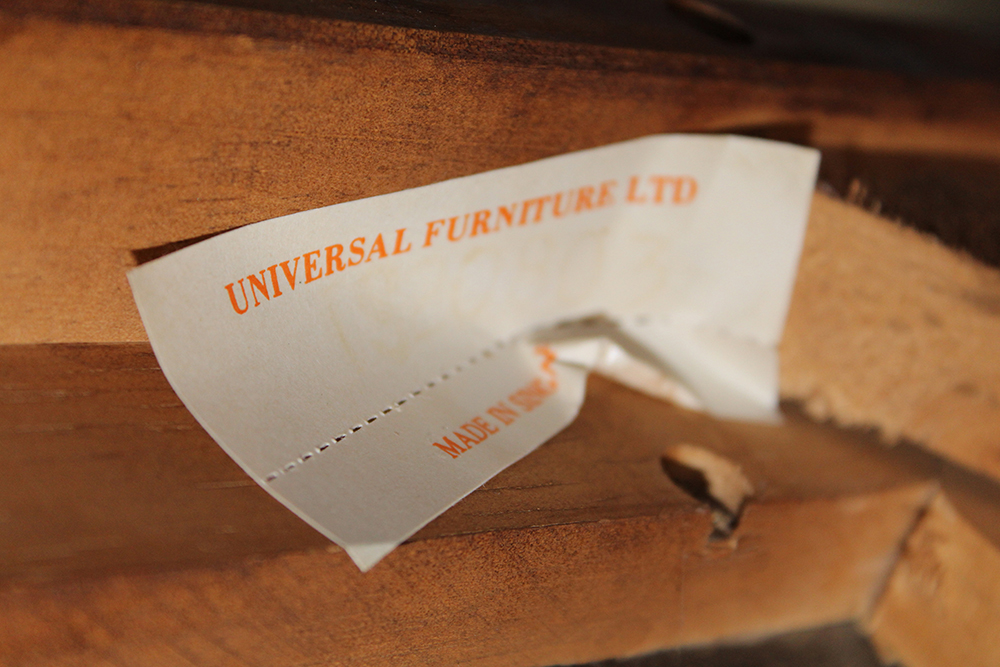 Universal Furniture Oak Dining Room Table