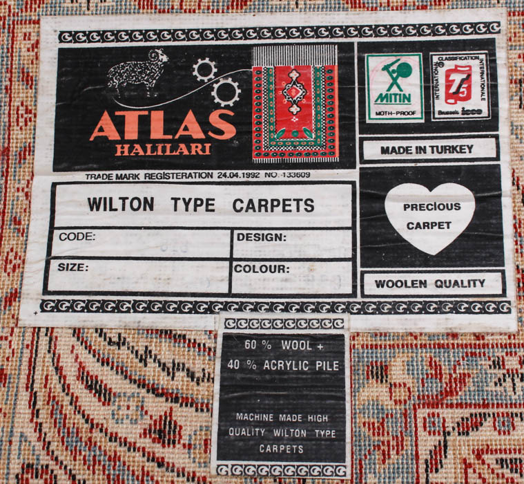 Turkish Atlas Halilari Area Rug