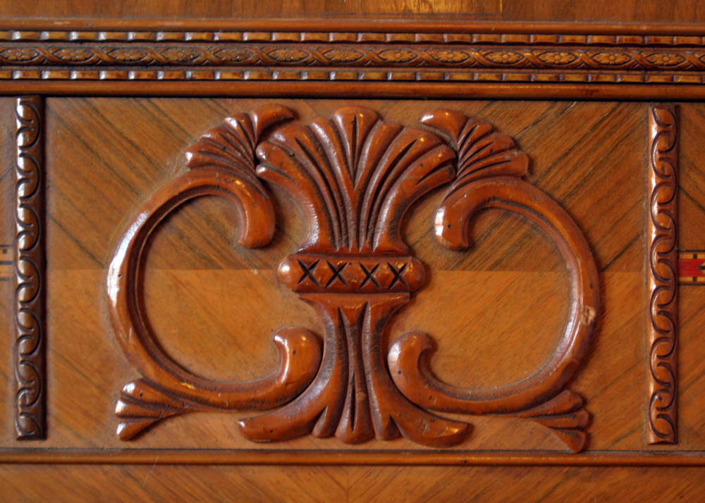 Art Deco Waterfall Bed Frame