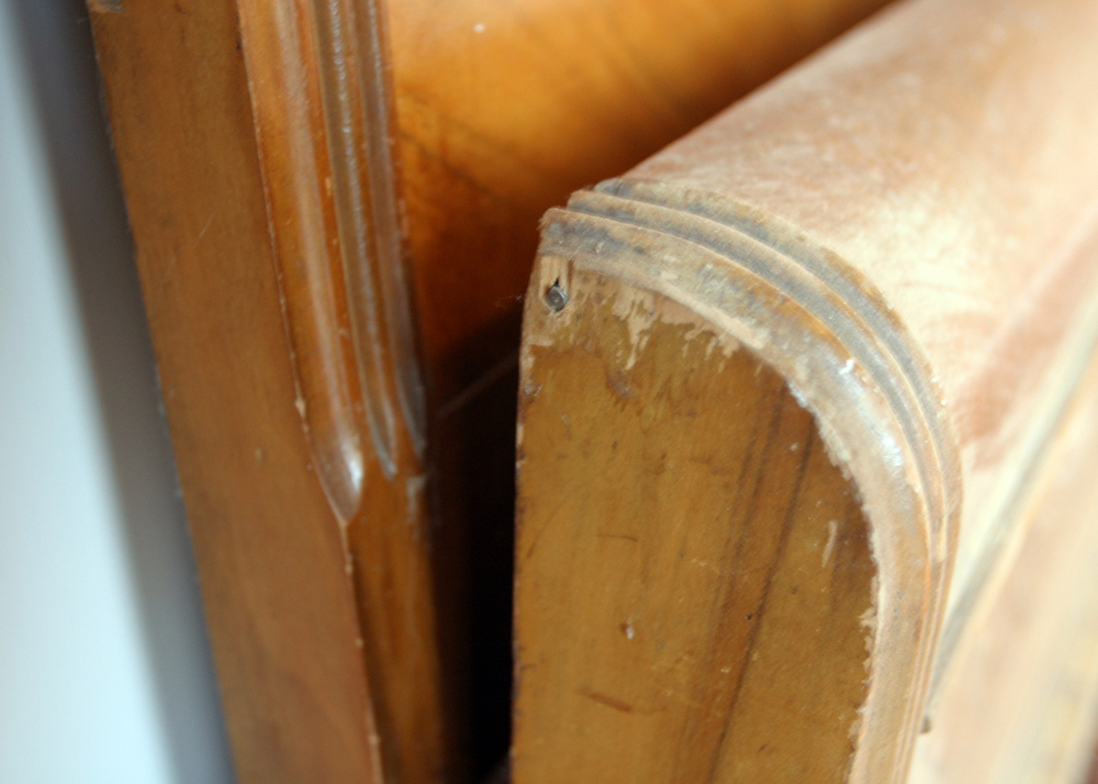 Art Deco Waterfall Bed Frame