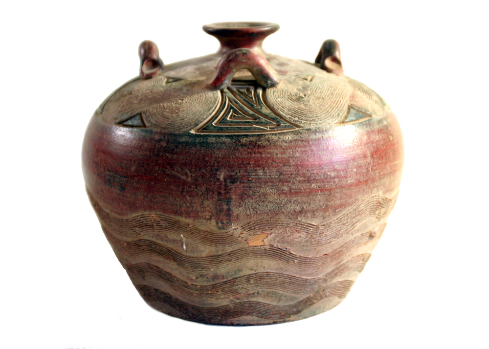 Native American Inspired Pottery Vessel