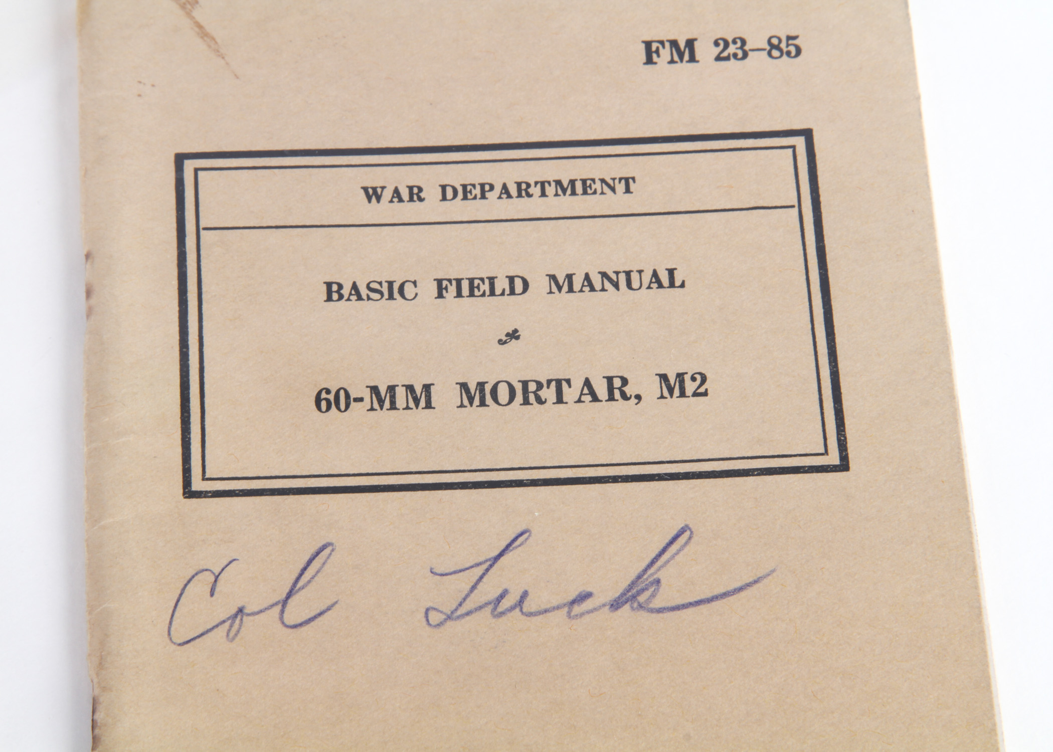 Collection of Vintage Government Military Booklets