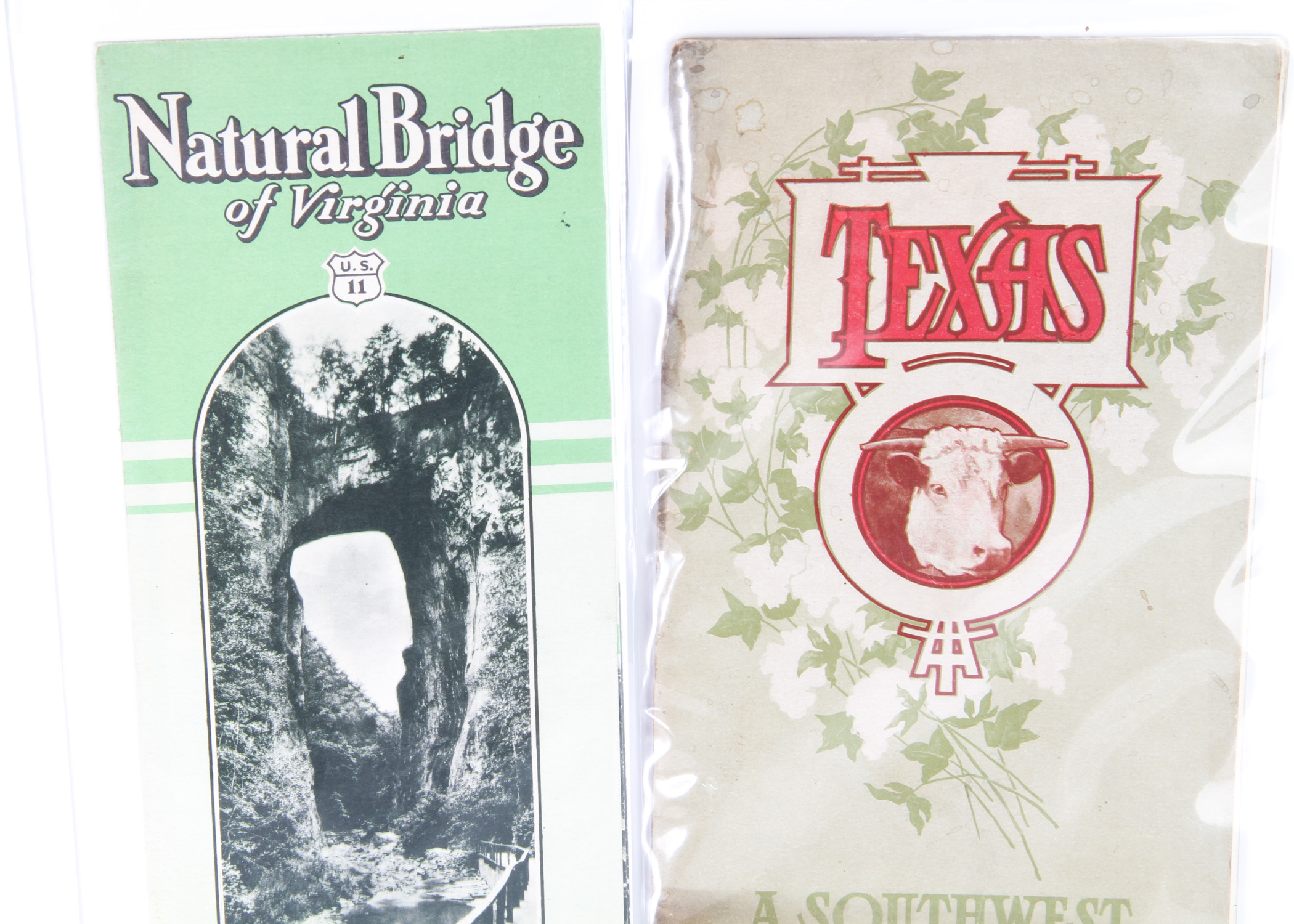 Trio of Vintage Travel Brochures