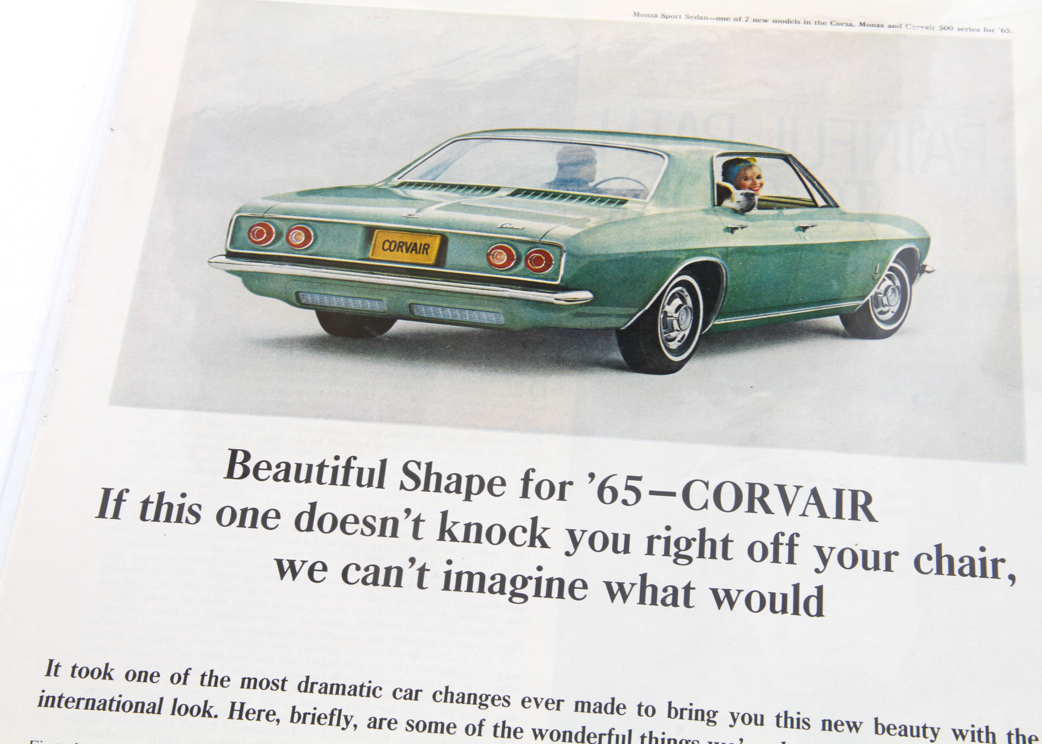 Collection of Vintage Car Ads