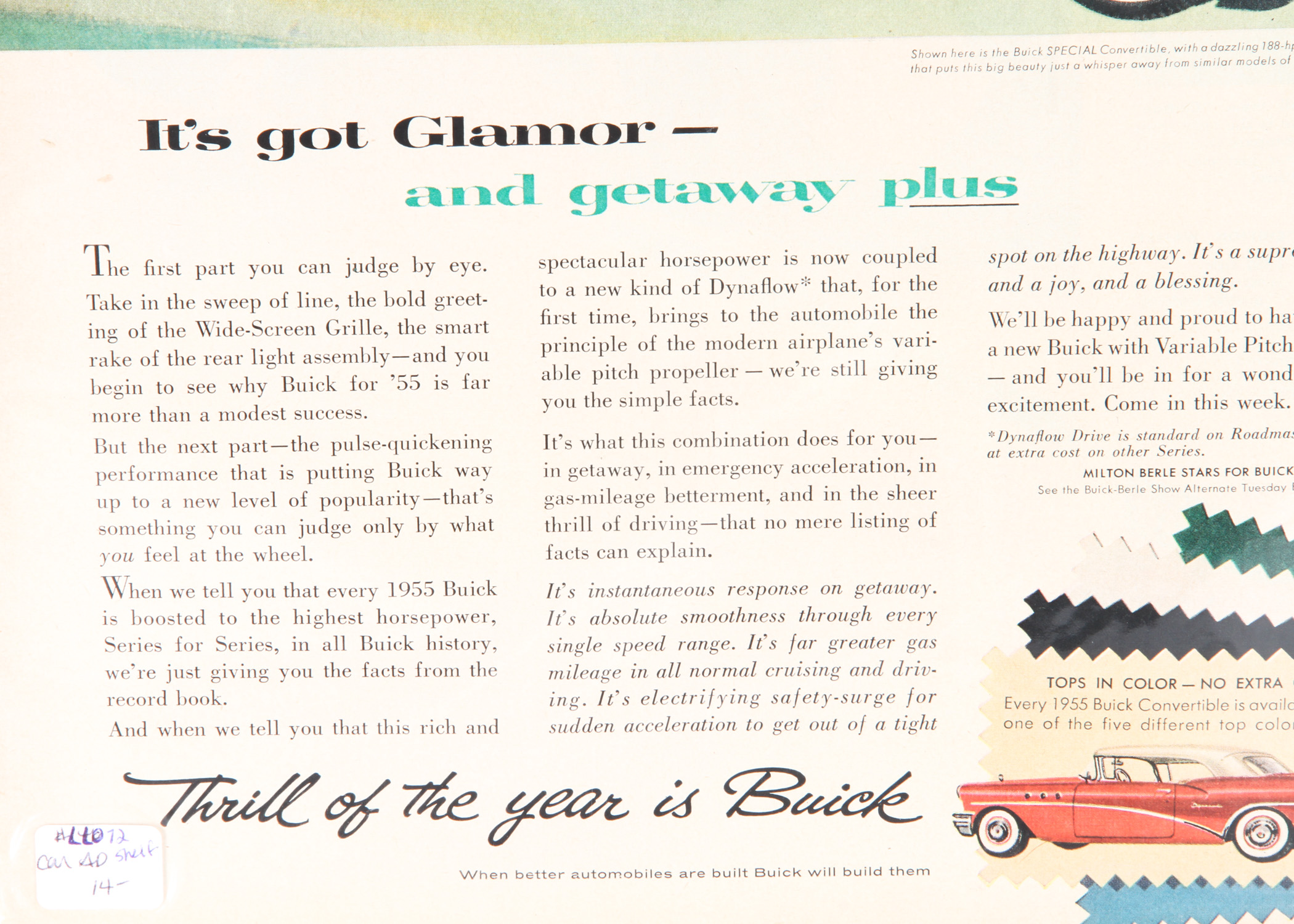 Collection of Vintage Car Ads