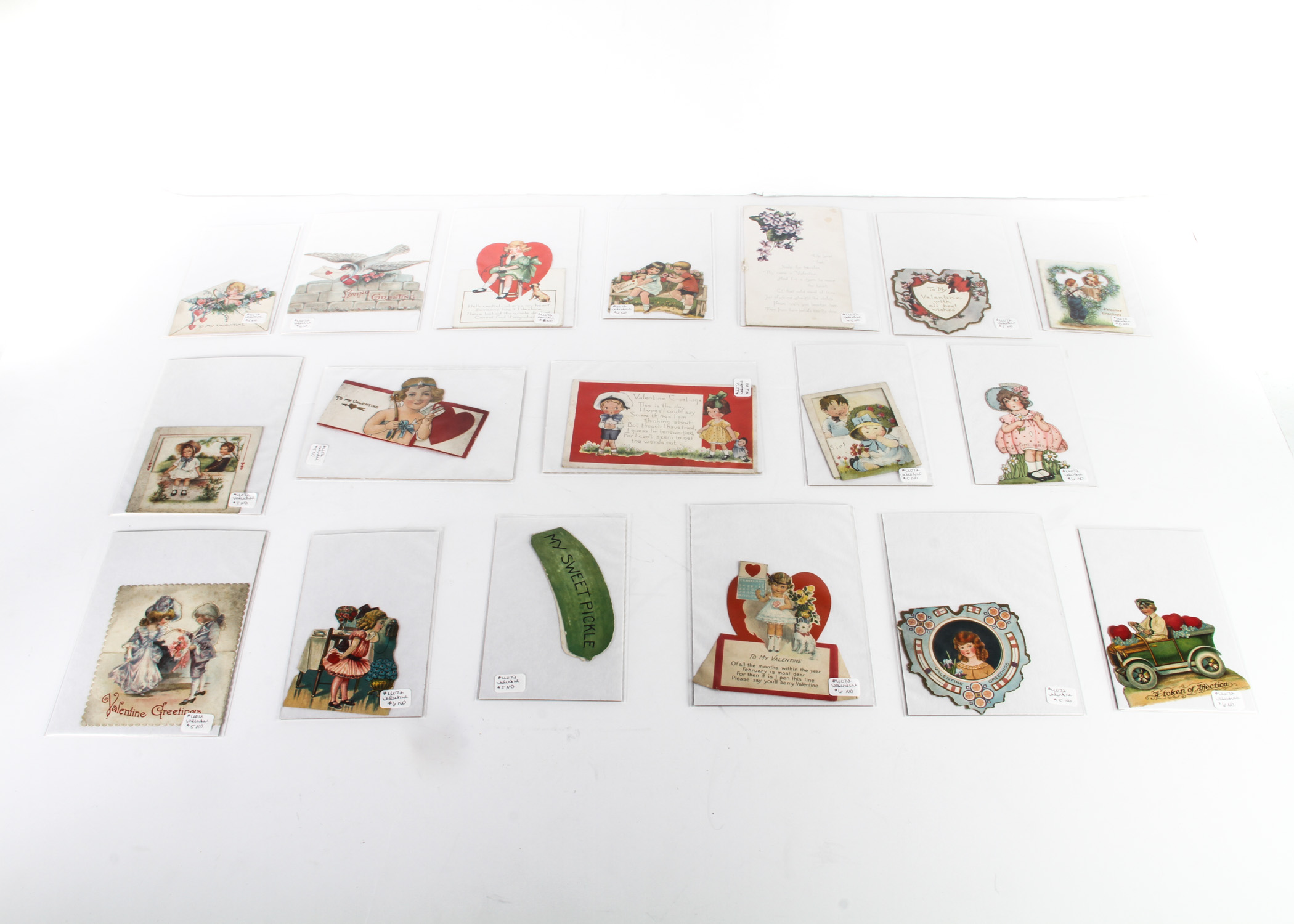 Collection of Vintage Valentine's Cards