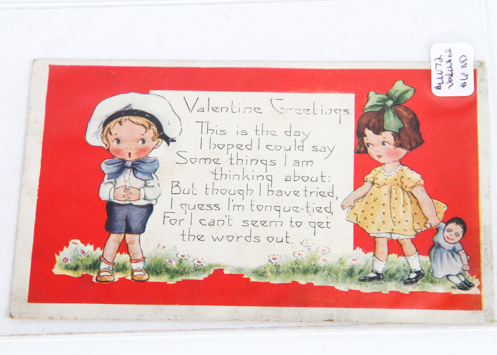 Collection of Vintage Valentine's Cards