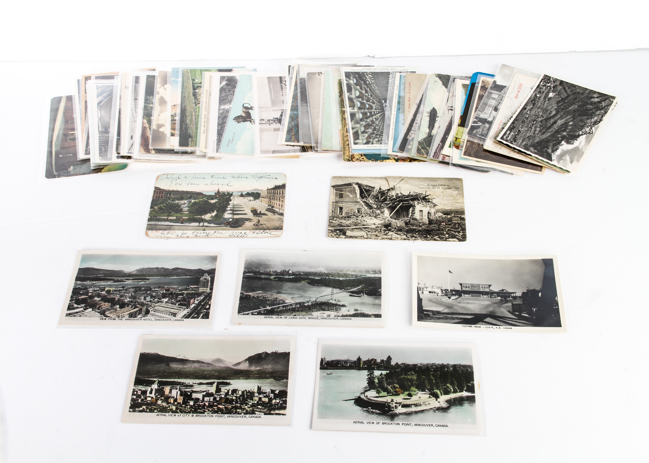 Collection of Vintage Travel Postcards