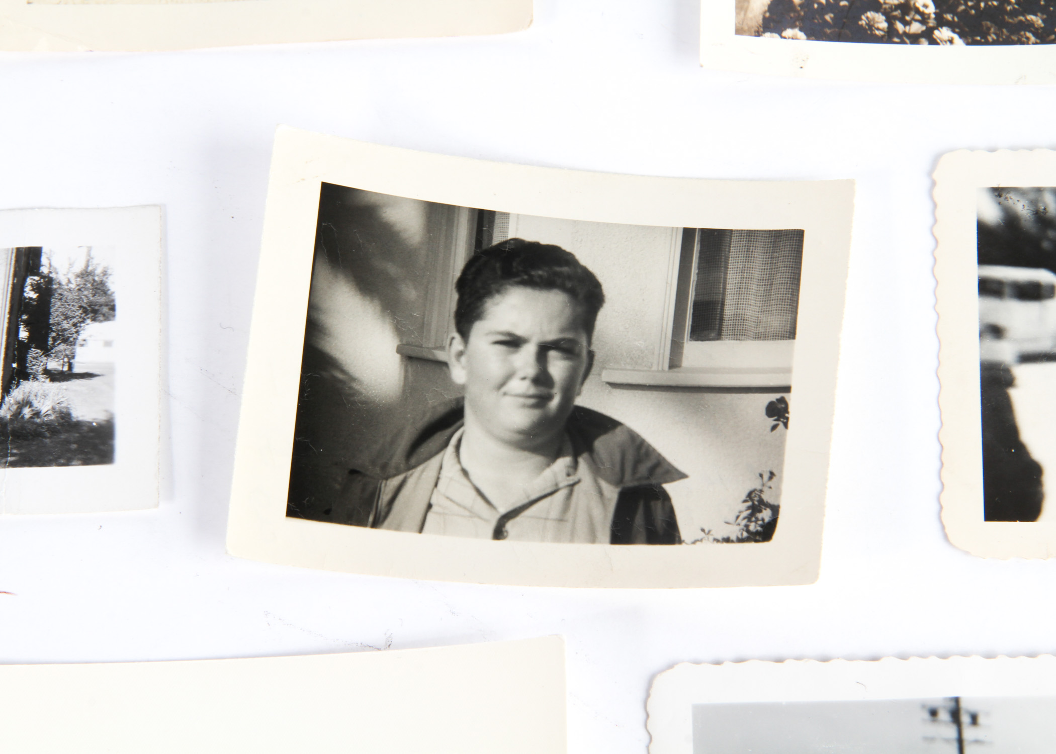 Collection of Vintage Black-and-White Family Photographs