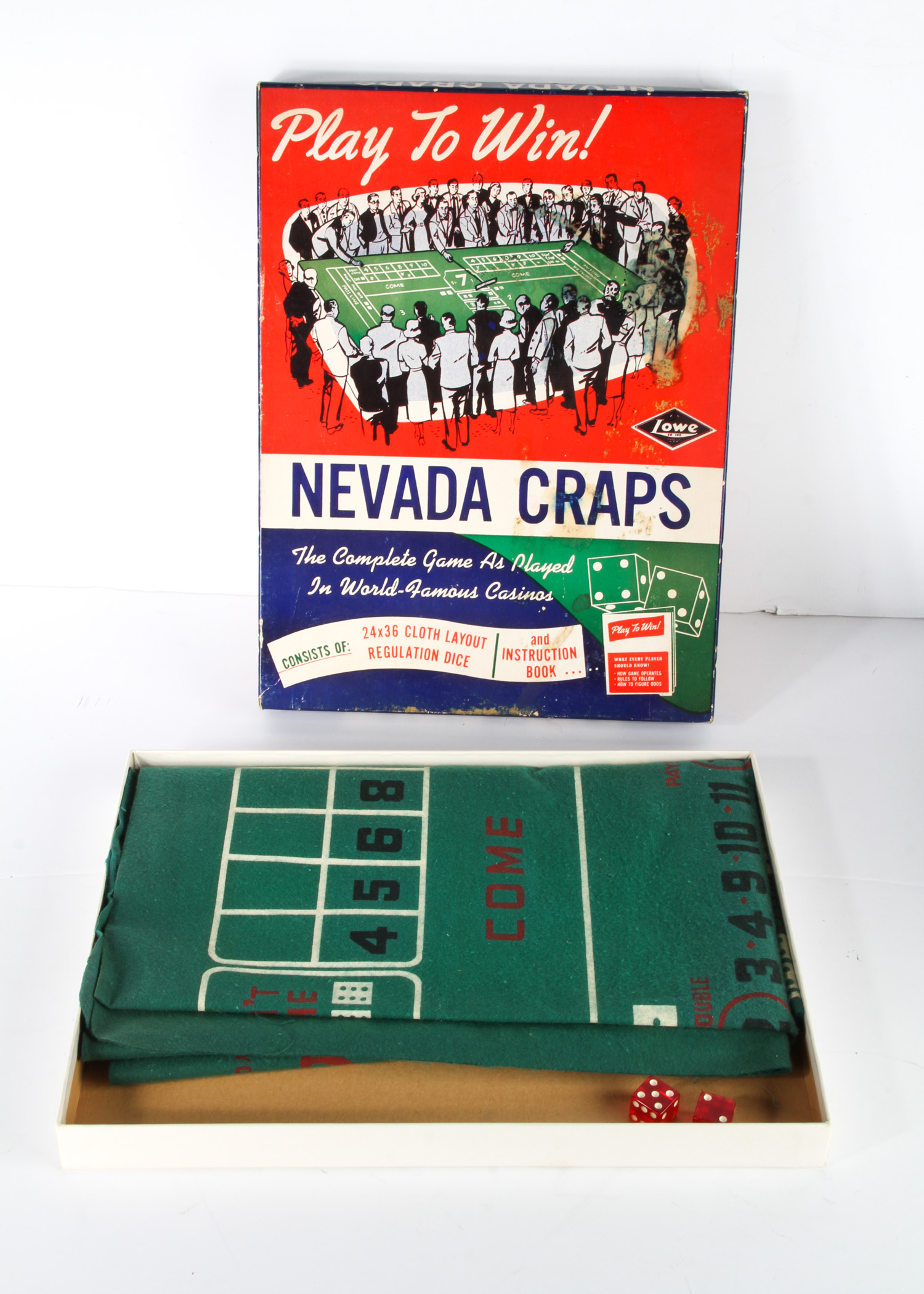 Vintage Gambling Board Games