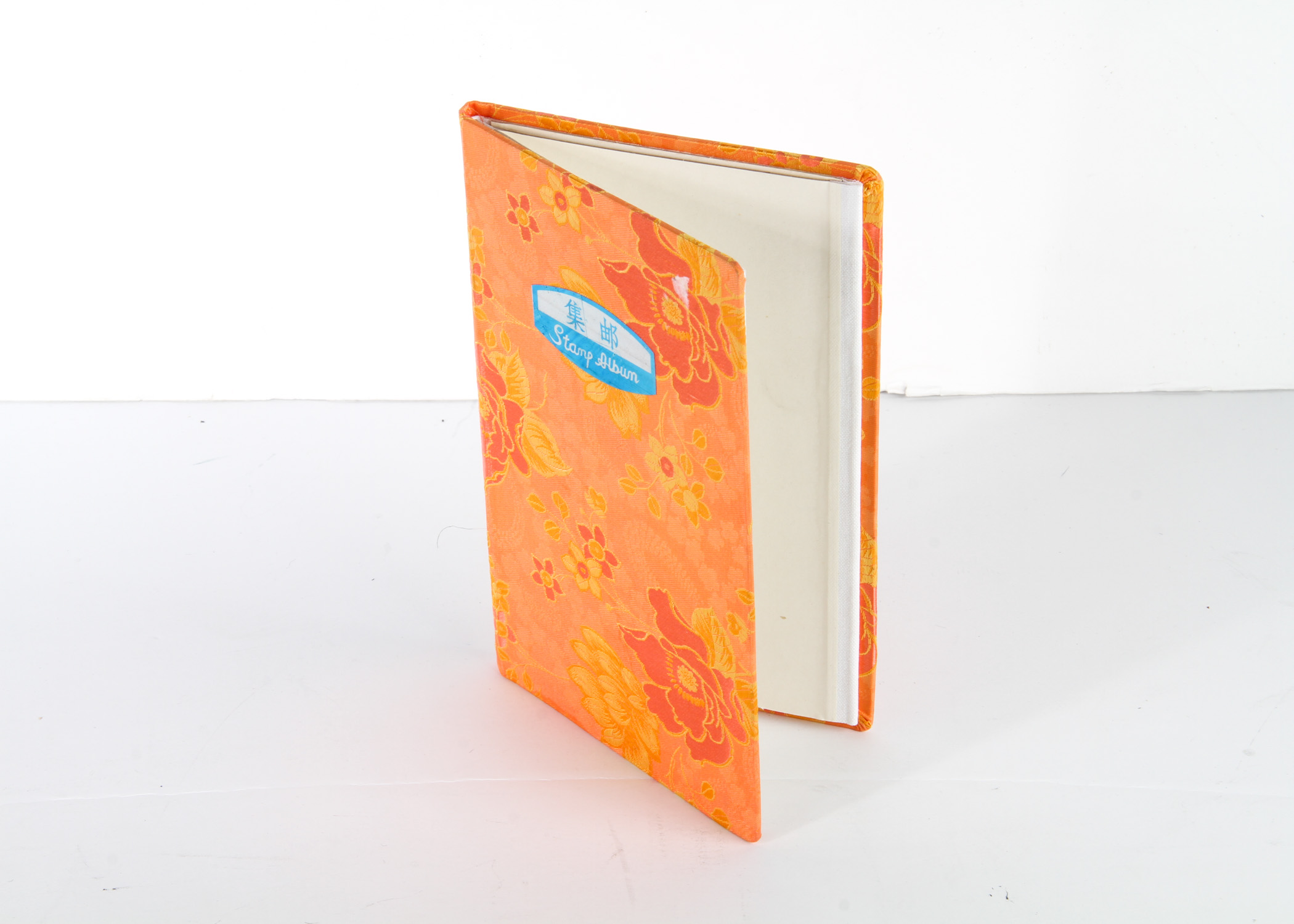 Chinese Stamp Album With 1980s Stamps