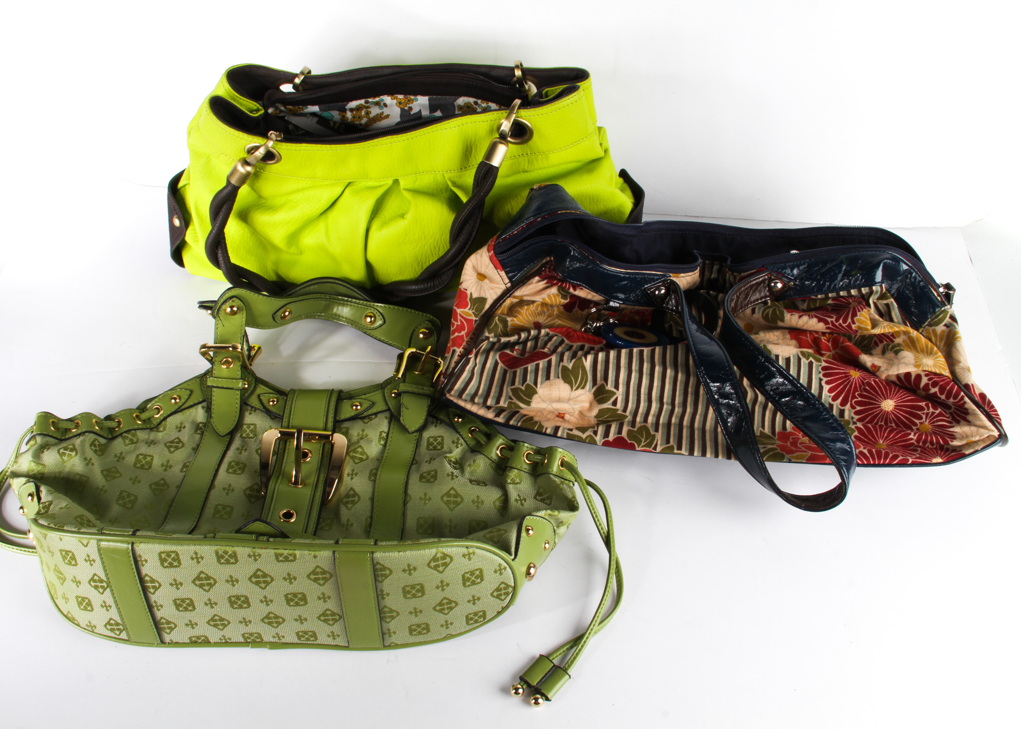 Three Women's Handbags