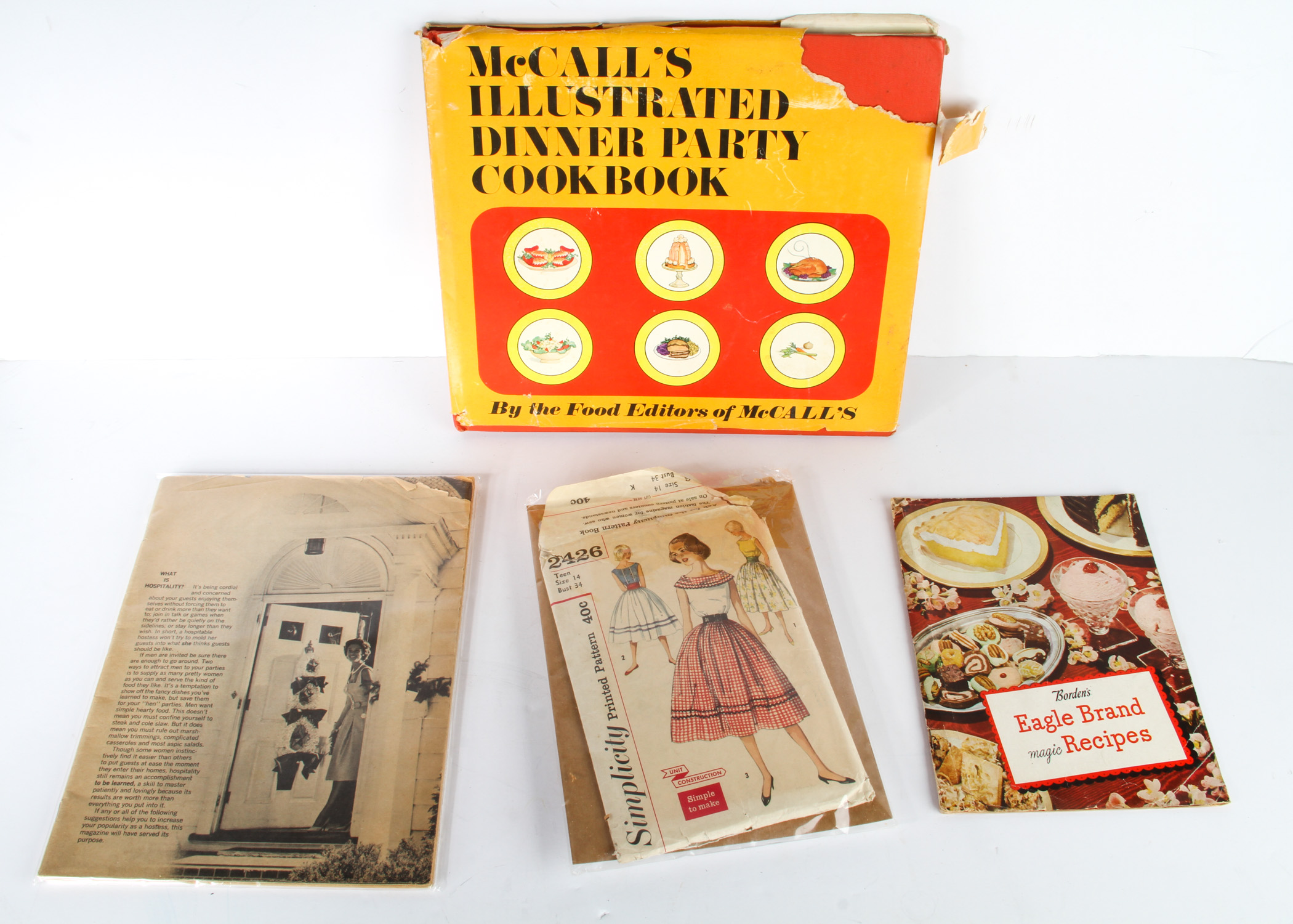 Collection of Vintage Kitchen and Household Ephemera