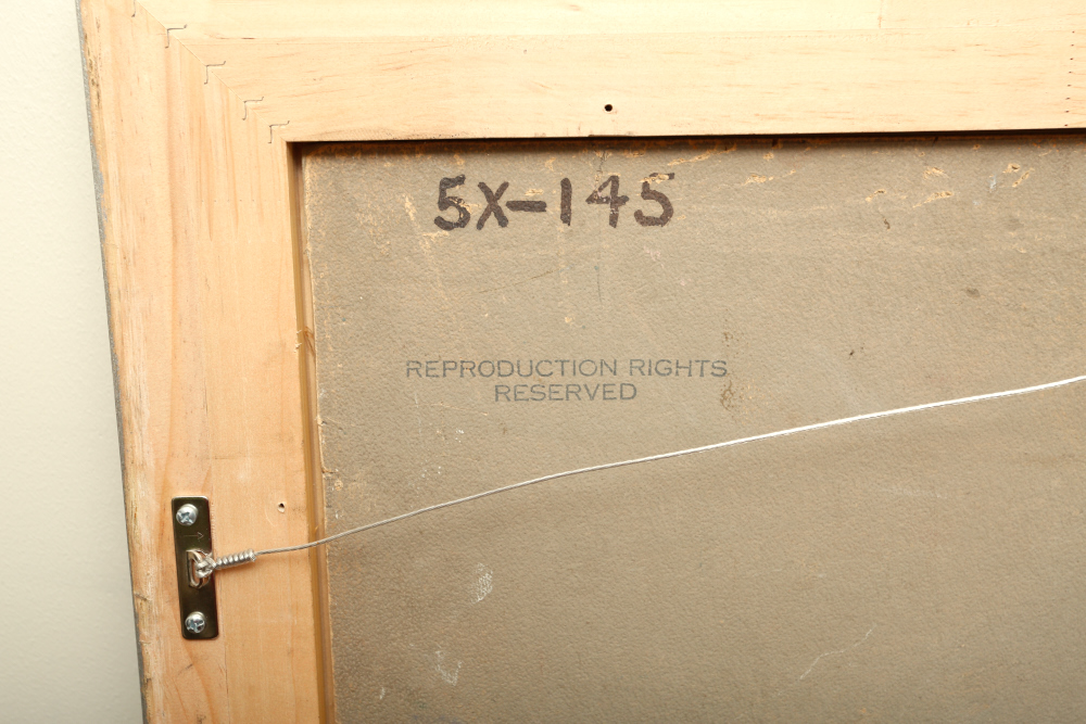 Aldro Thompson Hibbard Signed American Winterscape Oil on Board