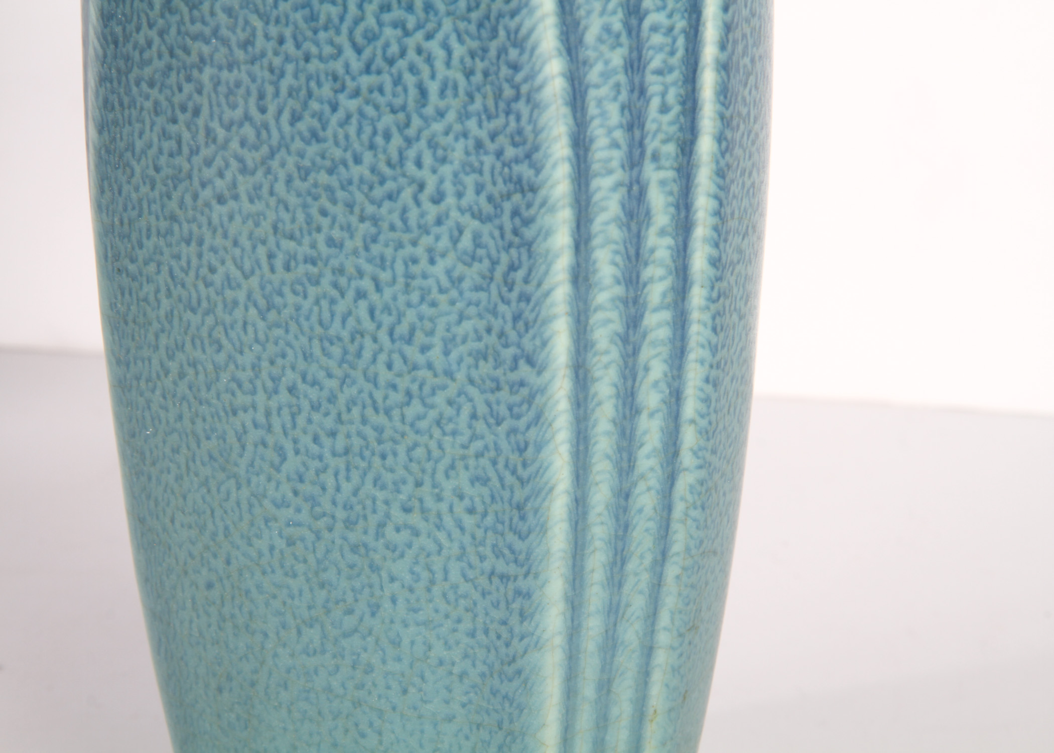 1917 Rookwood Pottery Blue Ceramic Vase
