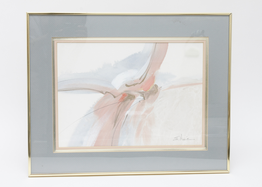 Eva Macie Signed Watercolor