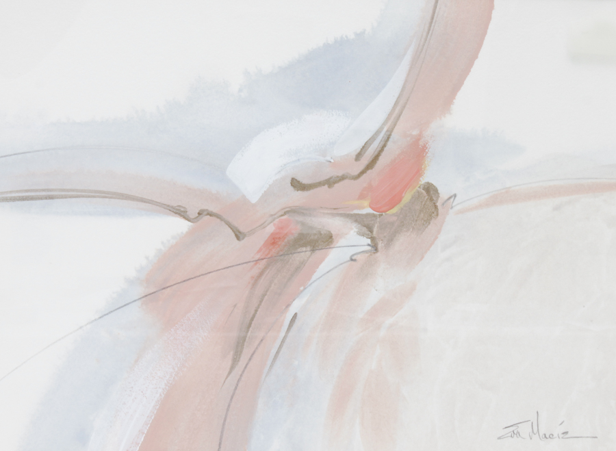 Eva Macie Signed Watercolor