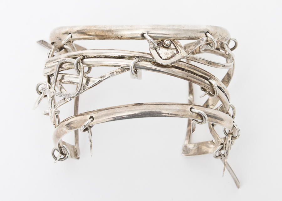 Sterling Silver Belladonna Cuff Bracelet