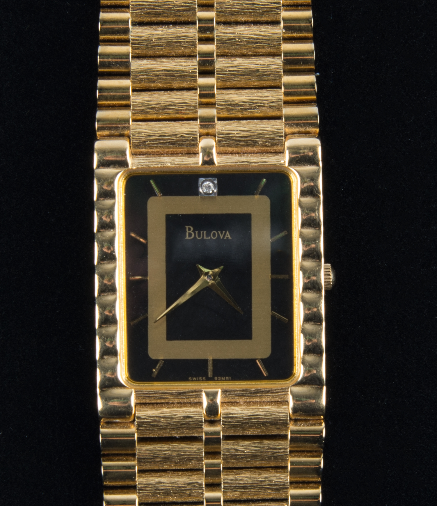 Bulova Gold Quartz T6 Watch