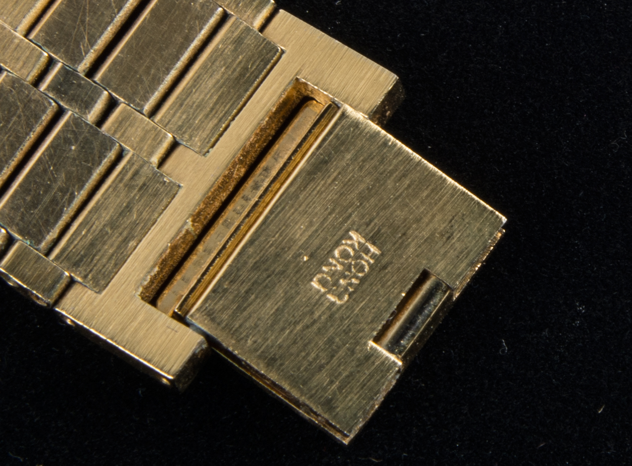 Bulova Gold Quartz T6 Watch