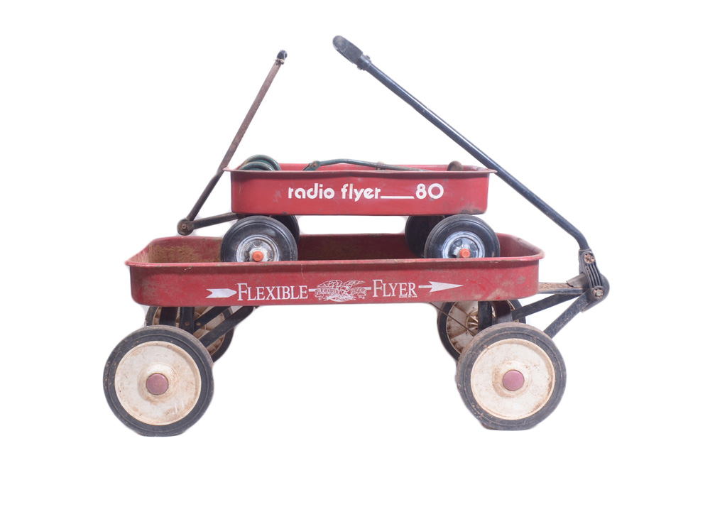 Vintage Radio Flyer Wagons