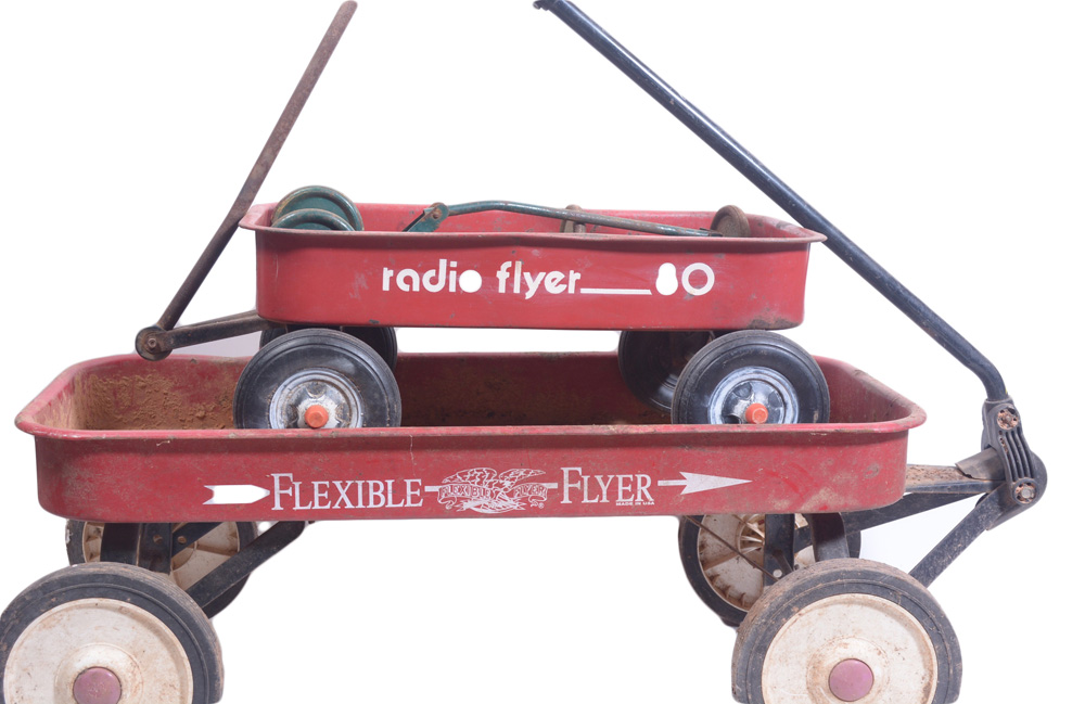Vintage Radio Flyer Wagons