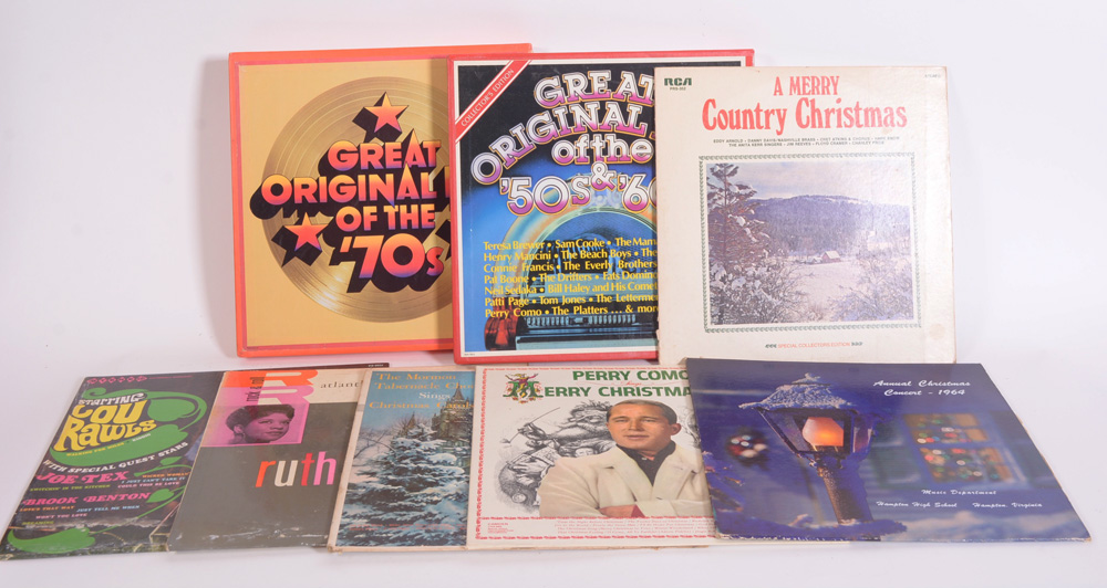 Collection of Vinyl Records