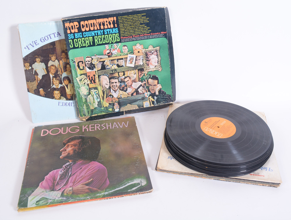 Collection of Vinyl Records