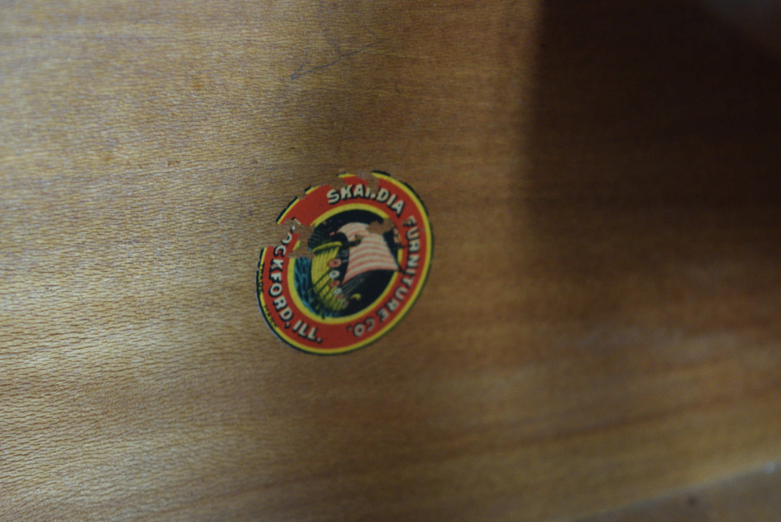 Vintage Skandia Furniture Co. Secretary