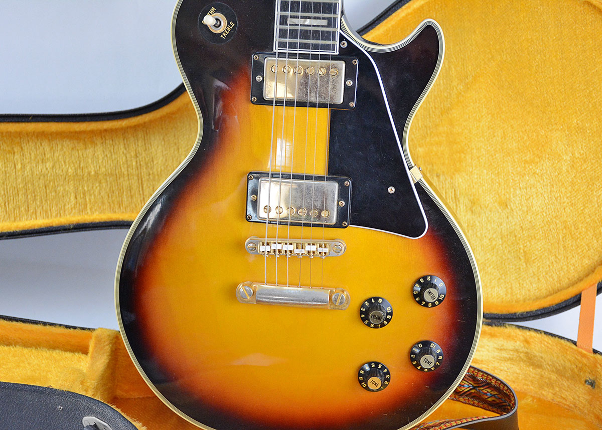 1970s Hohner Les Paul Copy "Lawsuit Era" Guitar and Case