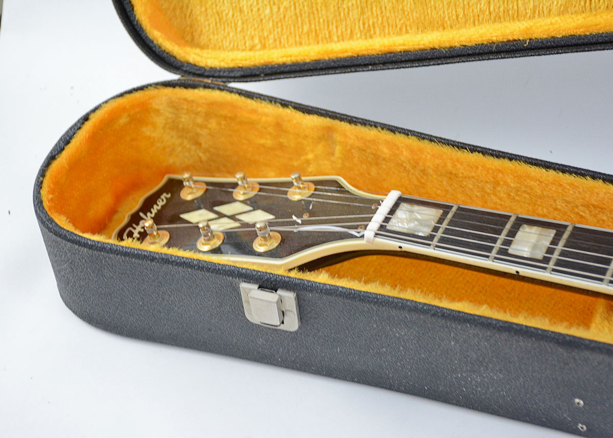 1970s Hohner Les Paul Copy "Lawsuit Era" Guitar and Case